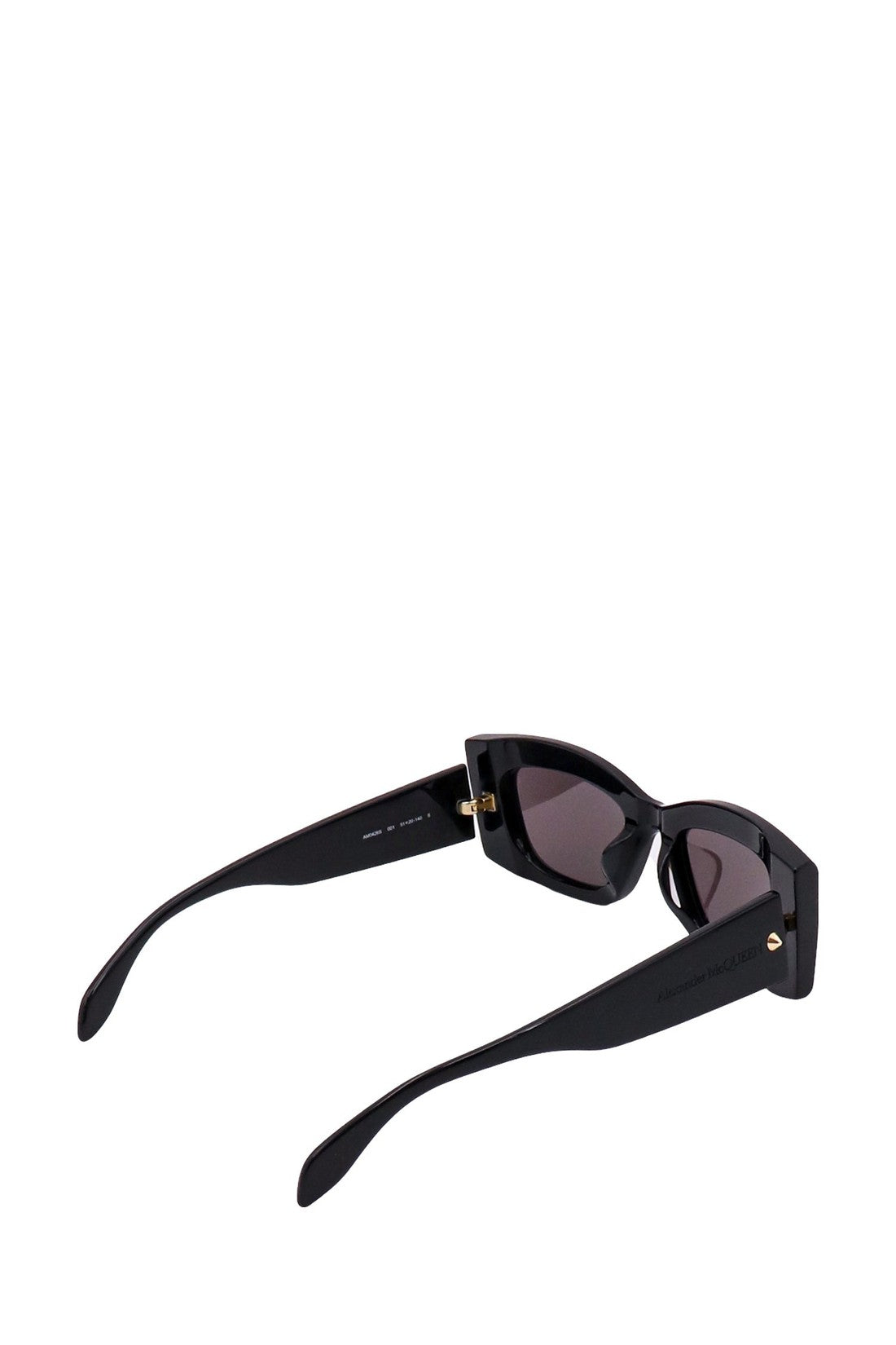 ALEXANDER MCQUEEN-OUTLET-SALE-Sunglasse Schwarz-ARCHIVIST