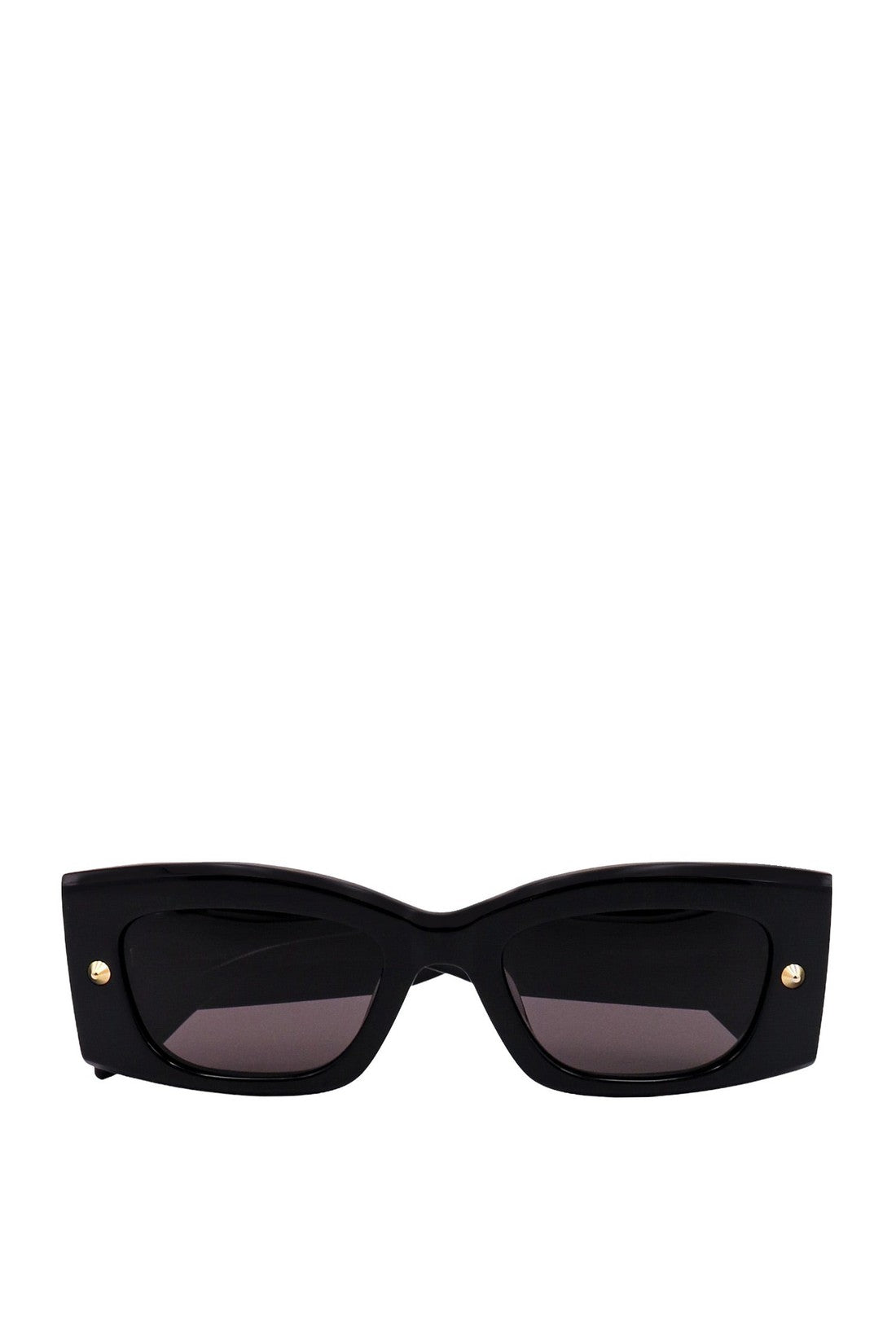 ALEXANDER MCQUEEN-OUTLET-SALE-Sunglasse Schwarz-ARCHIVIST