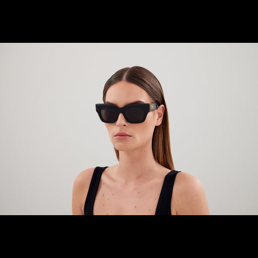 BALENCIAGA-OUTLET-SALE-Sunglasse Schwarz-ARCHIVIST