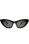 SAINT LAURENT-OUTLET-SALE-Sunglasse Schwarz-ARCHIVIST