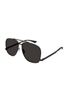 SAINT LAURENT-OUTLET-SALE-Sunglasse Schwarz-ARCHIVIST