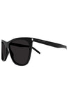 SAINT LAURENT-OUTLET-SALE-Sunglasse Schwarz-ARCHIVIST