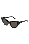 SAINT LAURENT-OUTLET-SALE-Sunglasse Schwarz-ARCHIVIST