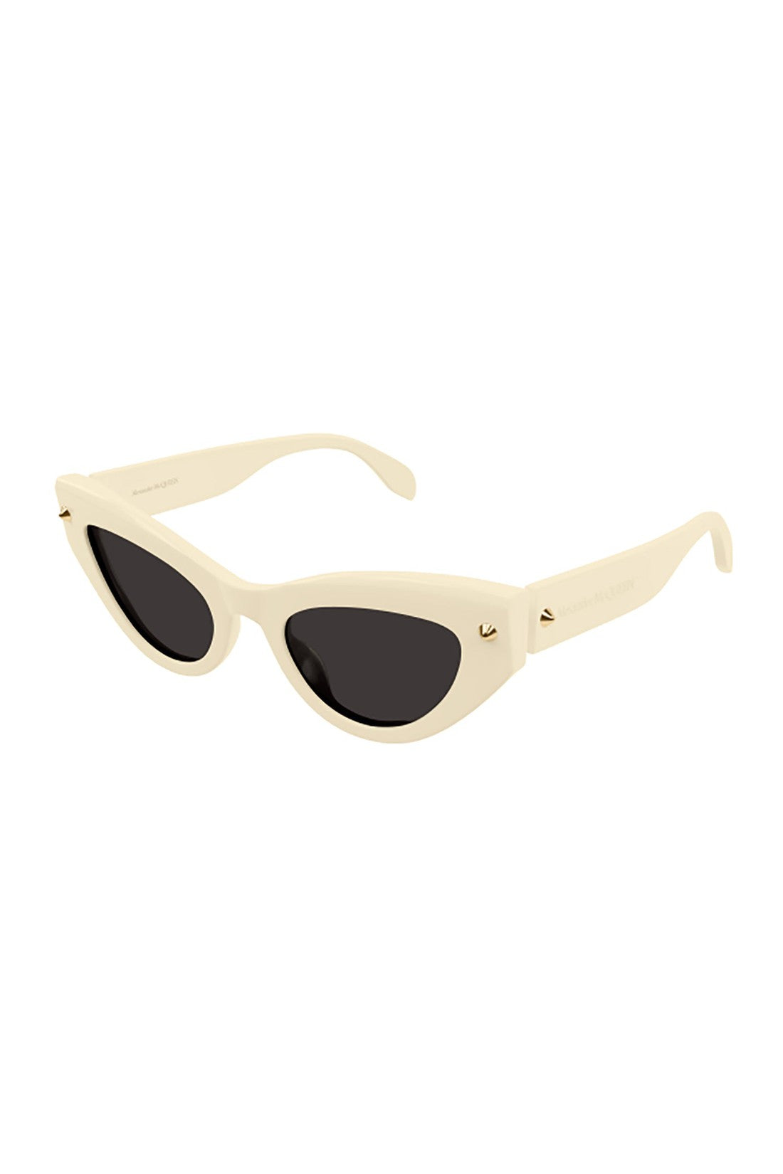 ALEXANDER MCQUEEN-OUTLET-SALE-Sunglasse Weiss-ARCHIVIST