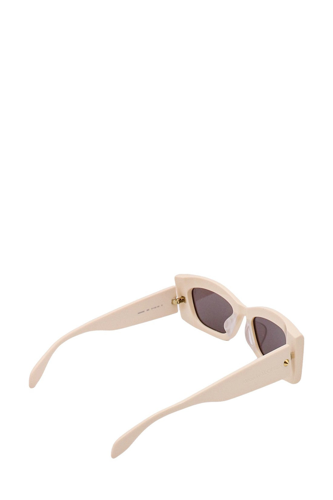 ALEXANDER MCQUEEN-OUTLET-SALE-Sunglasse Weiss-ARCHIVIST