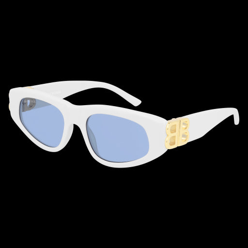 BALENCIAGA-OUTLET-SALE-Sunglasse Weiss-ARCHIVIST