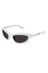 BALENCIAGA-OUTLET-SALE-Sunglasse Weiss-ARCHIVIST