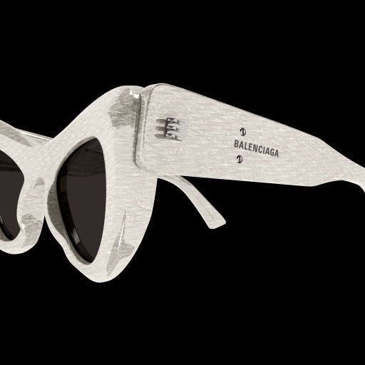 BALENCIAGA-OUTLET-SALE-Sunglasse Weiss-ARCHIVIST