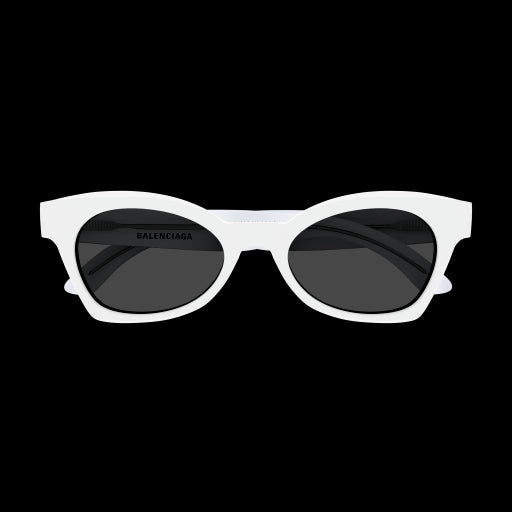 BALENCIAGA-OUTLET-SALE-Sunglasse Weiss-ARCHIVIST