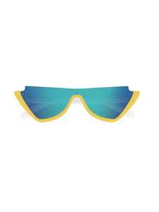 COURREGES-OUTLET-SALE-Sunglasses GELB-ARCHIVIST