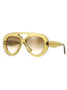 Loewe-OUTLET-SALE-Sunglasses GELB-ARCHIVIST