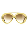 Loewe-OUTLET-SALE-Sunglasses GELB-ARCHIVIST