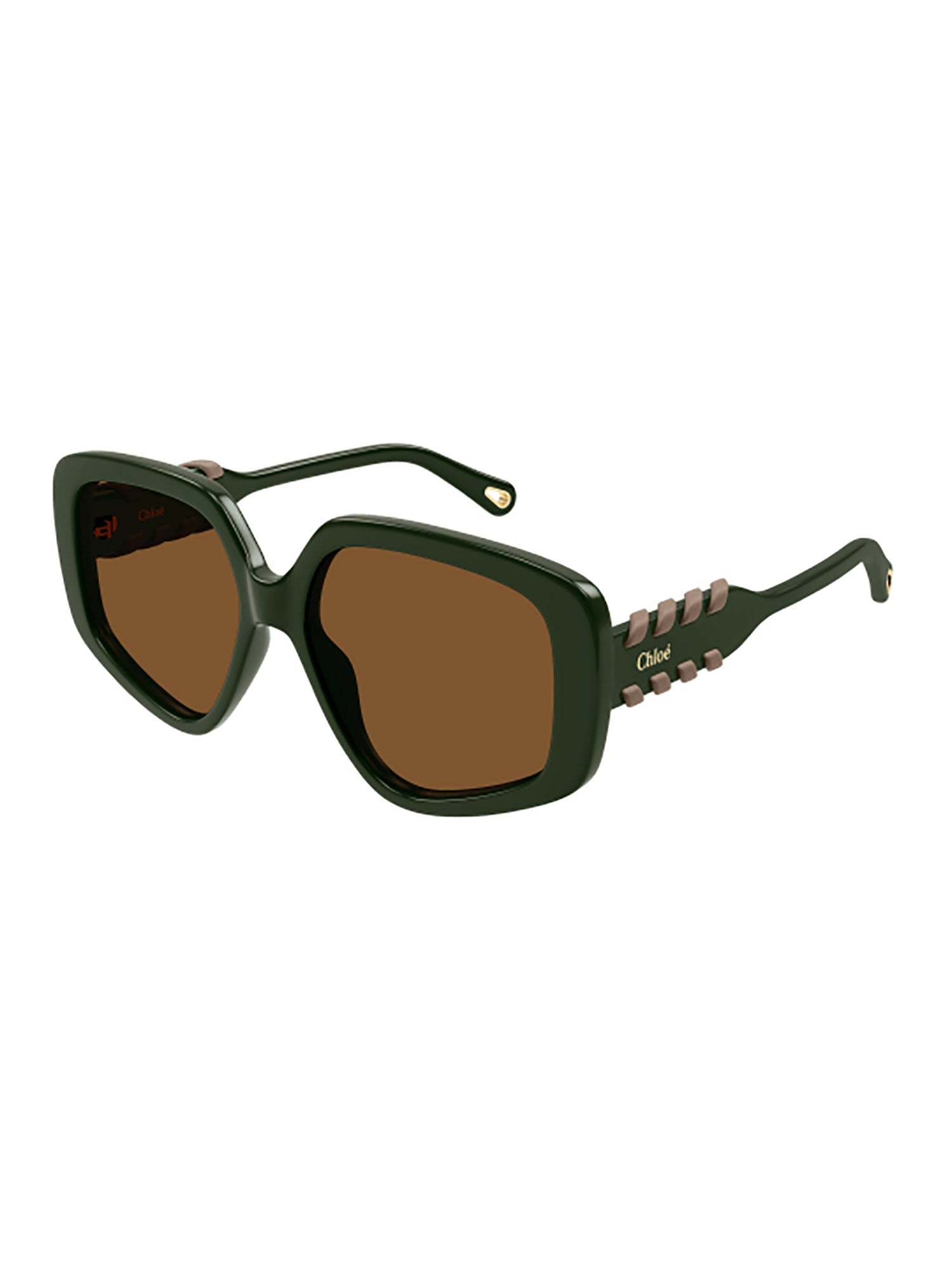 CHLOÉ-OUTLET-SALE-Sunglasses GRÜN-ARCHIVIST