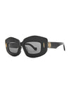 Loewe-OUTLET-SALE-Sunglasses SCHWARZ-ARCHIVIST