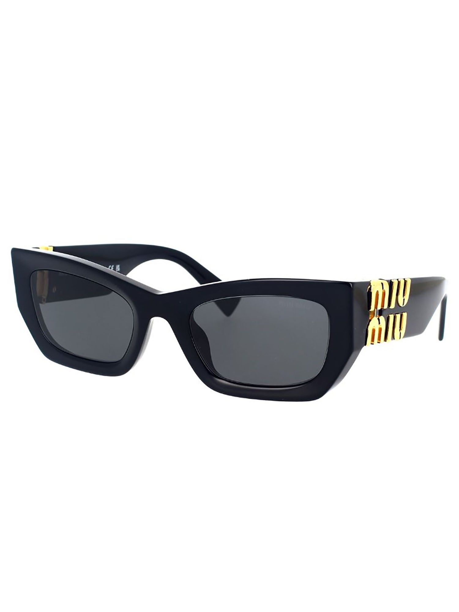 Miu Miu-OUTLET-SALE-Sunglasses SCHWARZ-ARCHIVIST