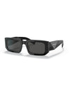 PRADA LINEA ROSSA-OUTLET-SALE-Sunglasses SCHWARZ-ARCHIVIST