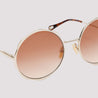 CHLOÉ-OUTLET-SALE-Sunglasses SILBER-ARCHIVIST