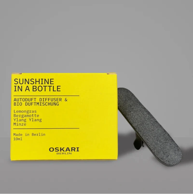 Verdancia-Oskari - Autoduft Set „Sunshine in a Bottle“ – Sonnige Frische für gute Laune unterwegs-Autoduft-Black-Deal-Outlet-by-ARCHIVIST