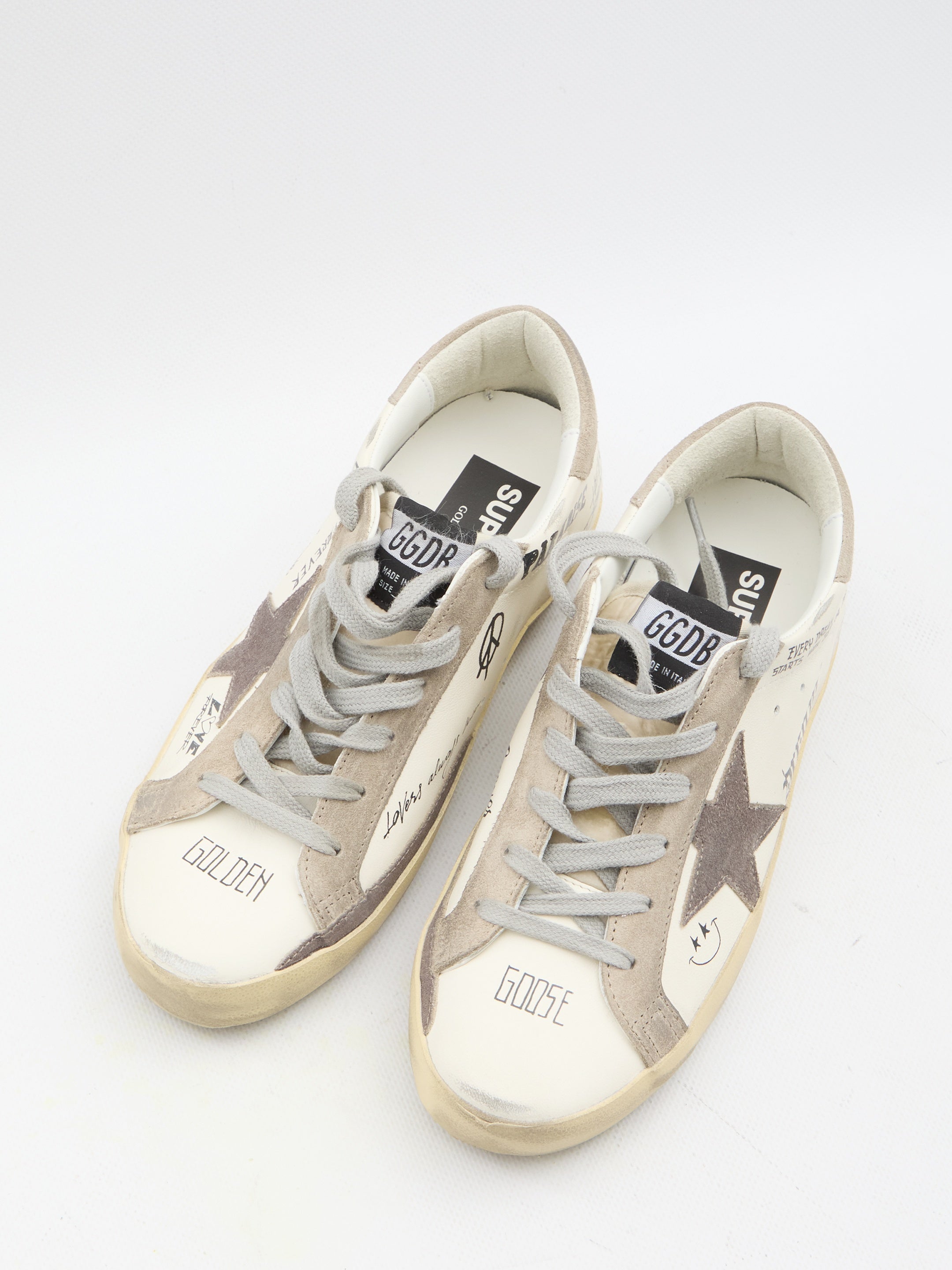 GOLDEN GOOSE-OUTLET-SALE-Super-Star sneakers-ARCHIVIST