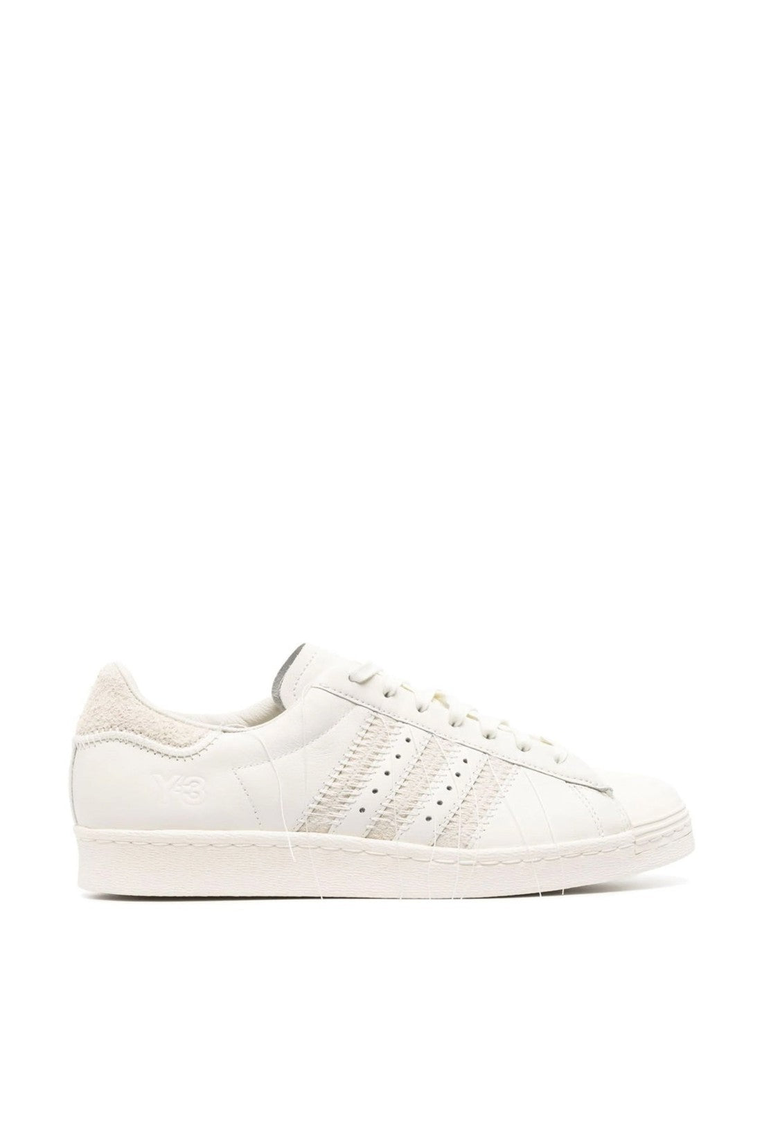 Y-3-OUTLET-SALE-Superstar Loose-Thread Off White Sneakers-ARCHIVIST