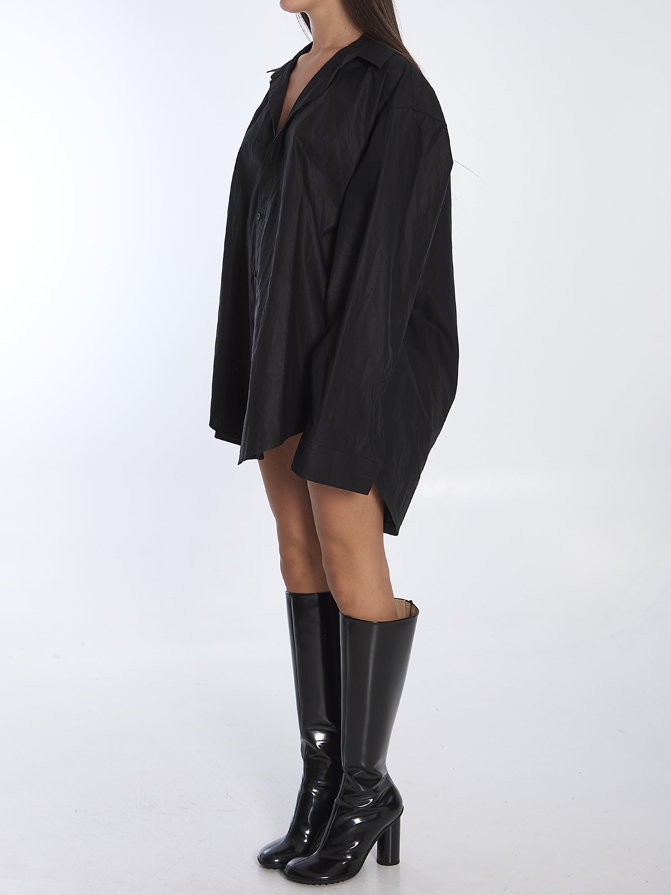 BALENCIAGA-OUTLET-SALE-Suspended shirt dress-ARCHIVIST