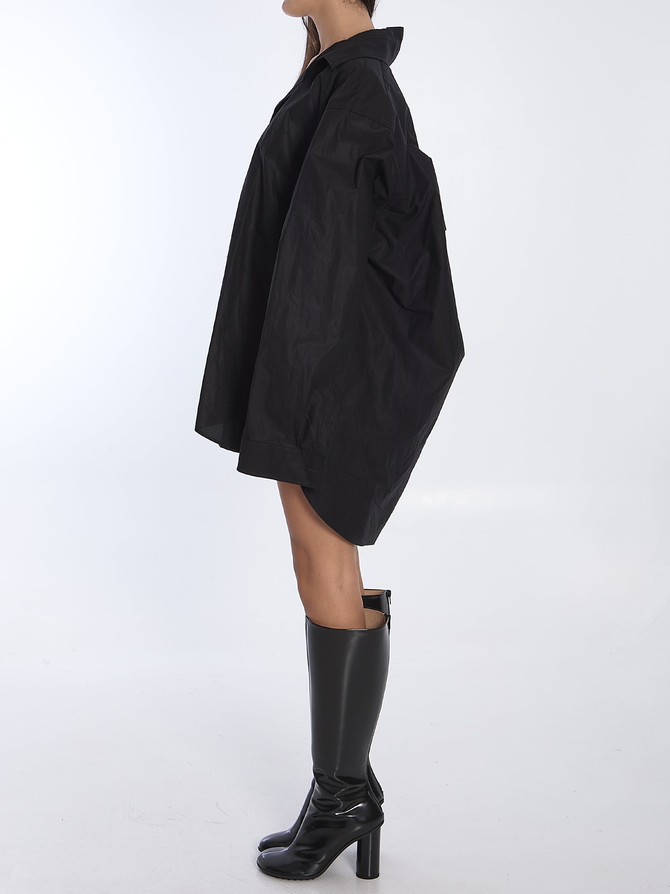 BALENCIAGA-OUTLET-SALE-Suspended shirt dress-ARCHIVIST