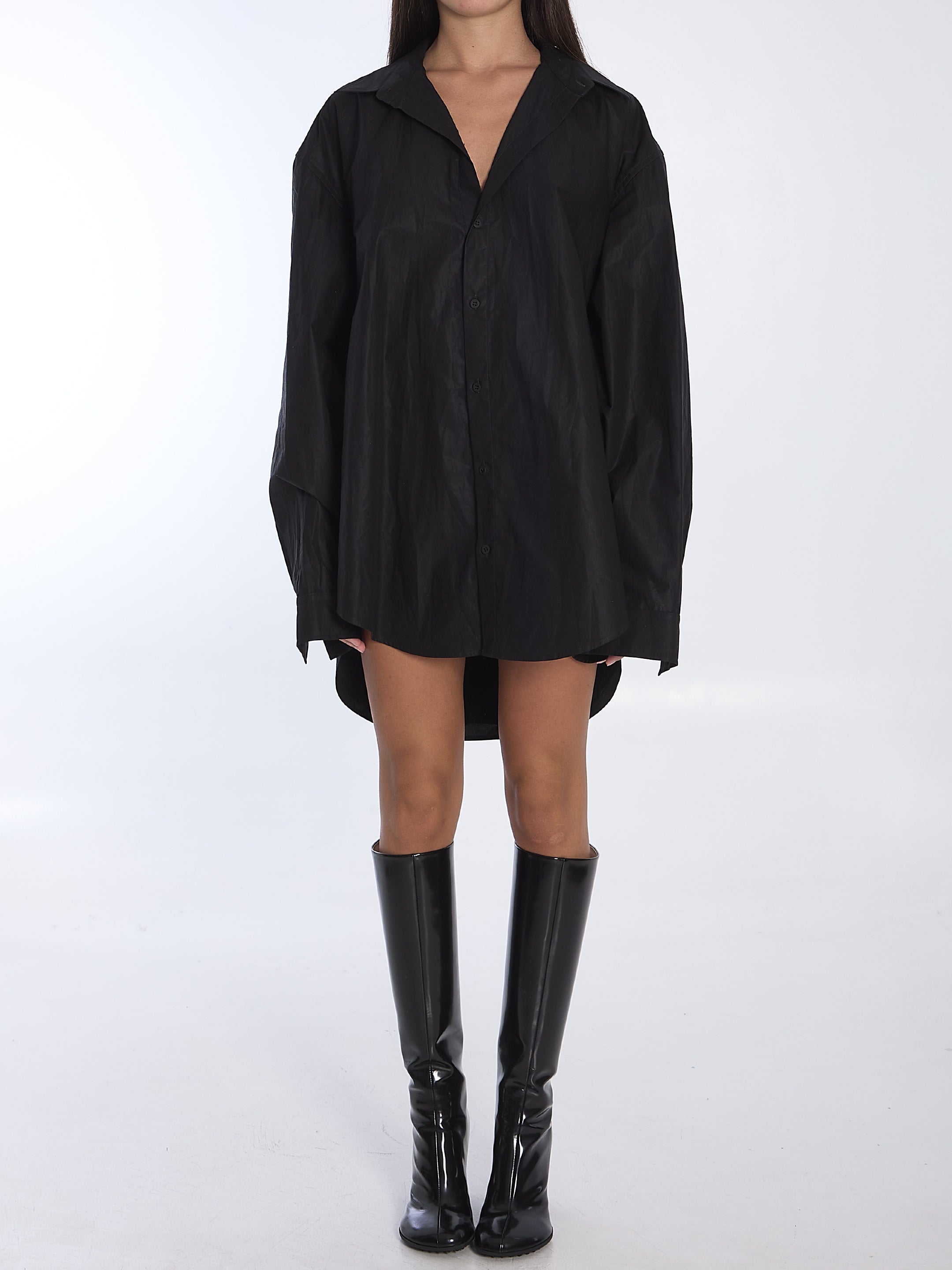 BALENCIAGA-OUTLET-SALE-Suspended shirt dress-ARCHIVIST