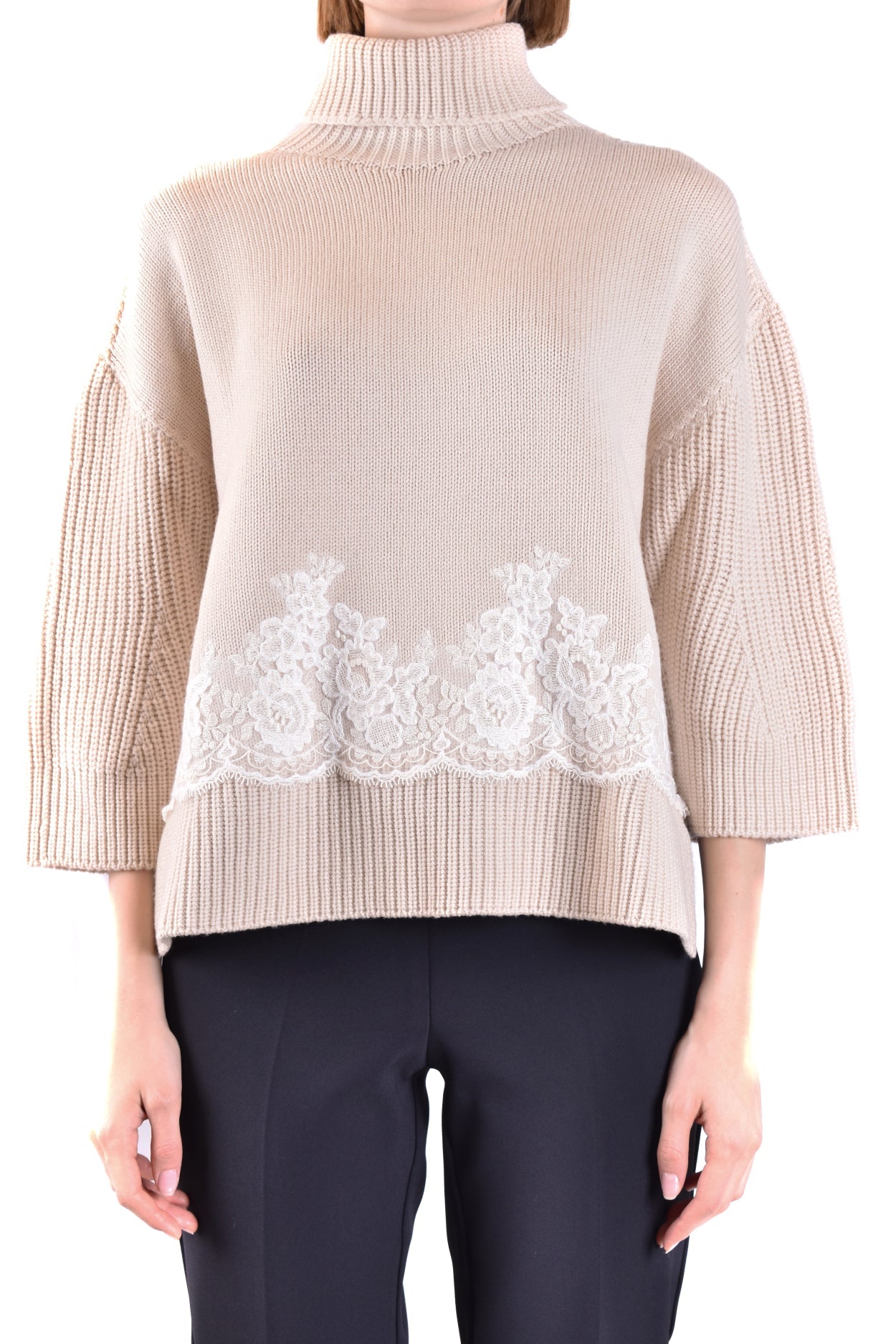 ERMANNO-OUTLET-SALE-Sweater BEIGE-ARCHIVIST