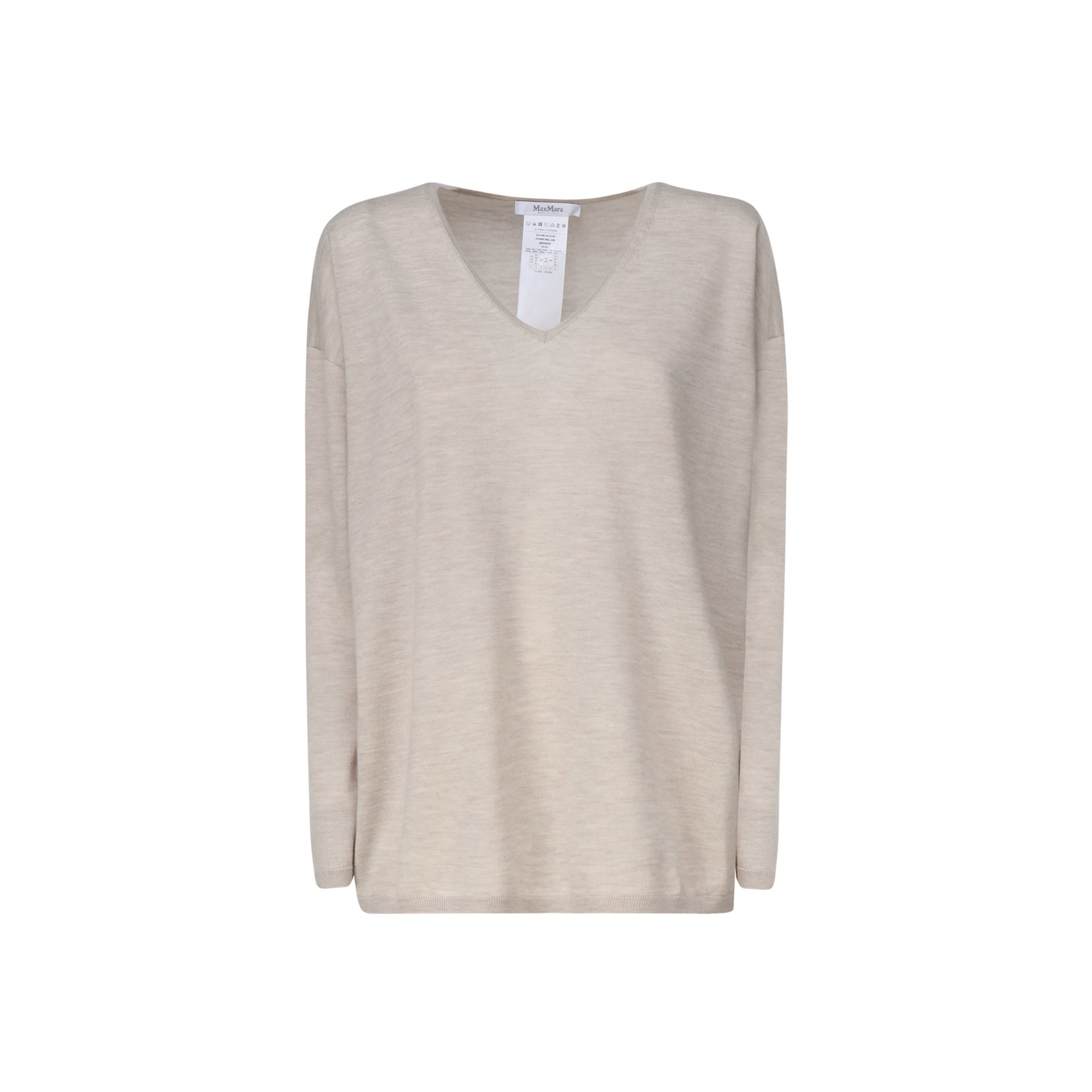 Max Mara-OUTLET-SALE-Sweater BEIGE-ARCHIVIST
