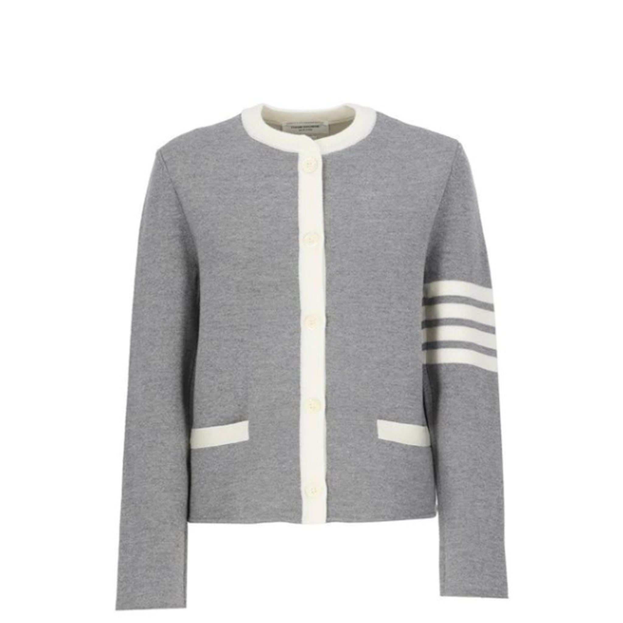 THOM BROWNE-OUTLET-SALE-Sweater BEIGE-ARCHIVIST