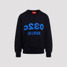 032C-OUTLET-SALE-Sweater BLAU-ARCHIVIST