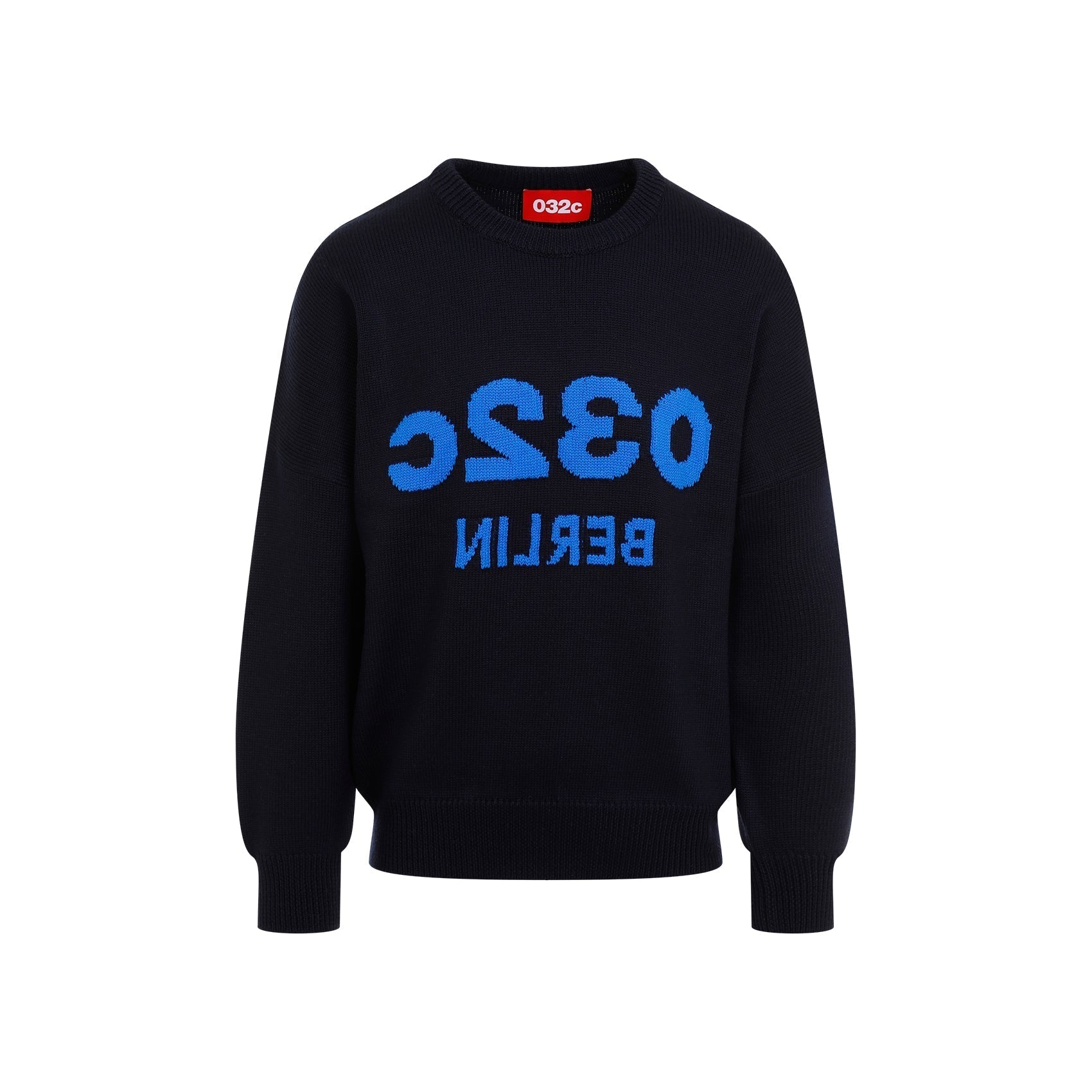 032C-OUTLET-SALE-Sweater BLAU-ARCHIVIST