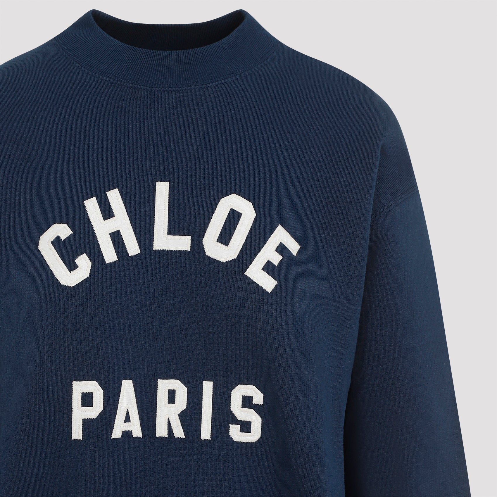 CHLOÉ-OUTLET-SALE-Sweater BLAU-ARCHIVIST