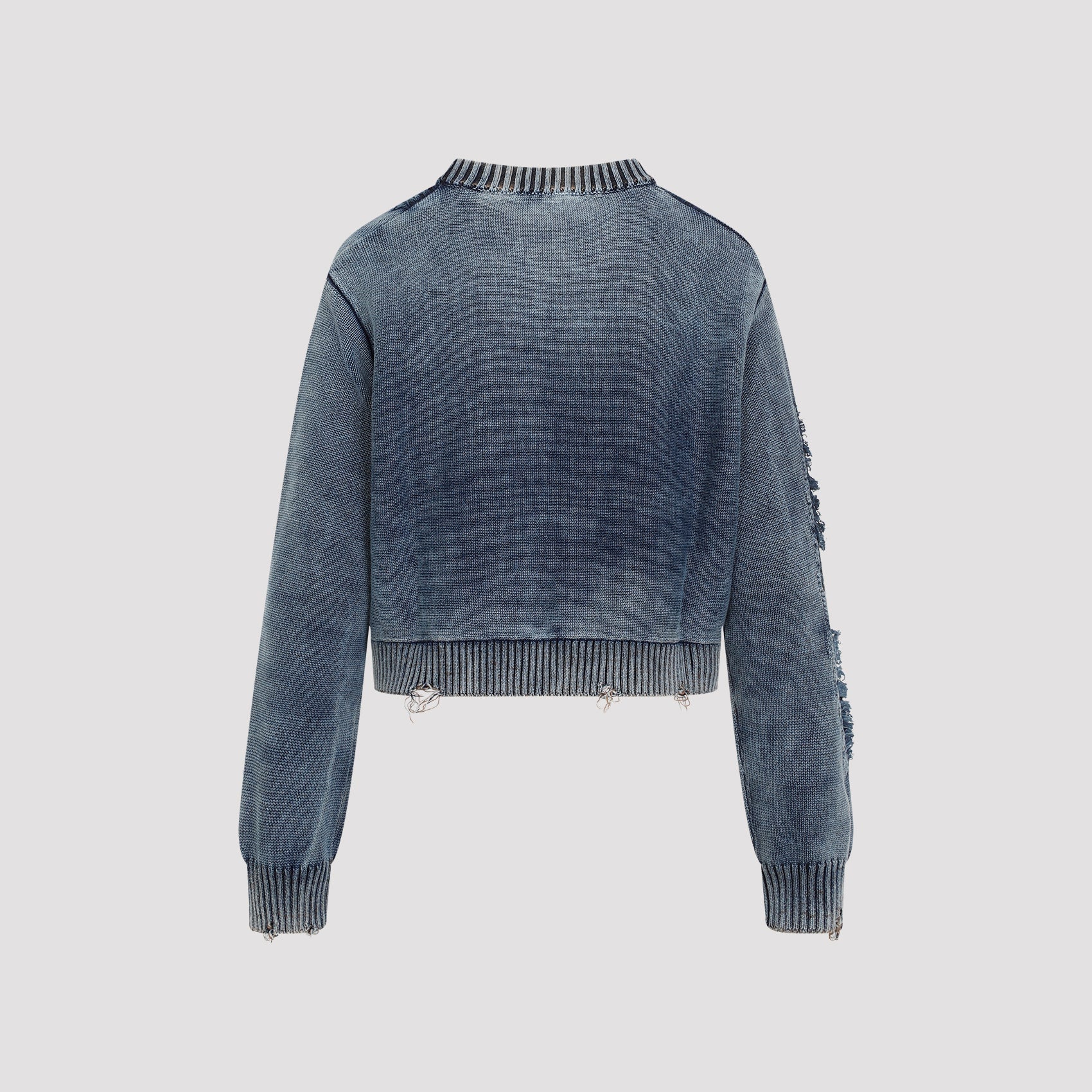 DIESEL-OUTLET-SALE-Sweater BLAU-ARCHIVIST