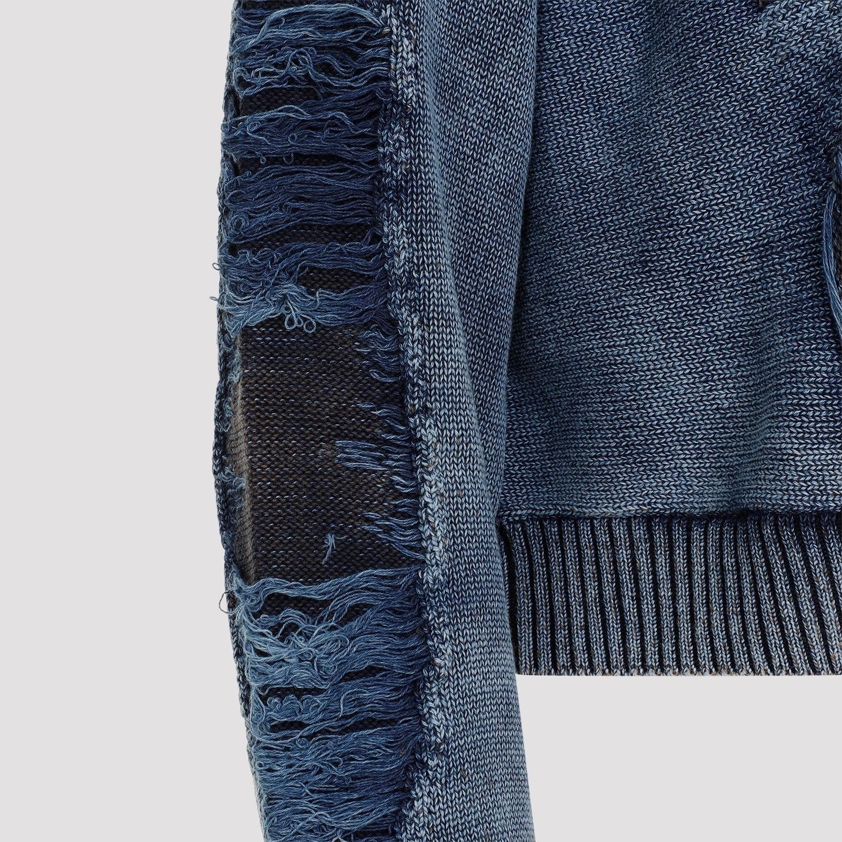 DIESEL-OUTLET-SALE-Sweater BLAU-ARCHIVIST