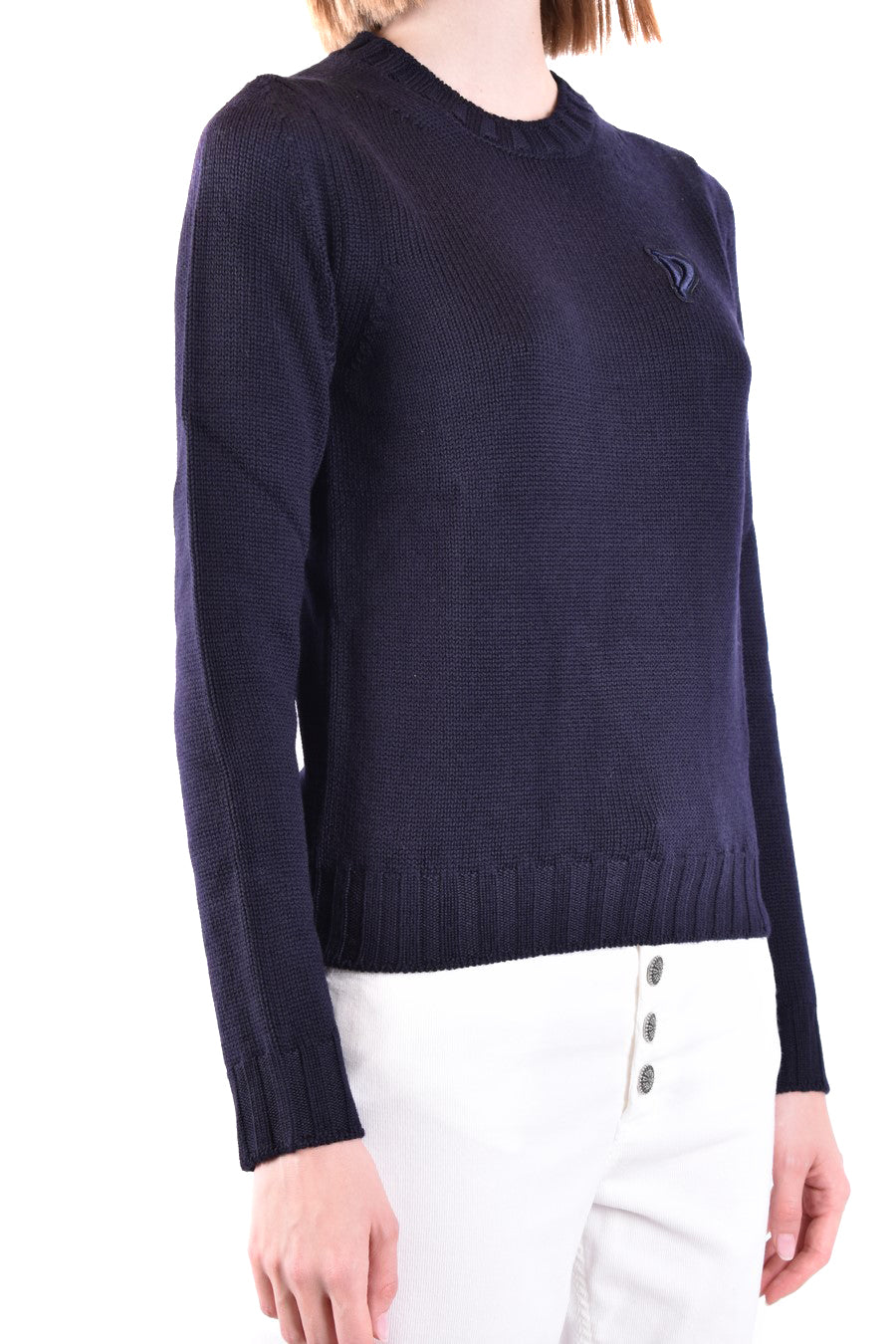 DONDUP-OUTLET-SALE-Sweater BLAU-ARCHIVIST