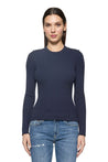 Dondup-OUTLET-SALE-Sweater BLAU-ARCHIVIST