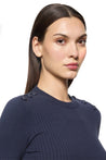 Dondup-OUTLET-SALE-Sweater BLAU-ARCHIVIST