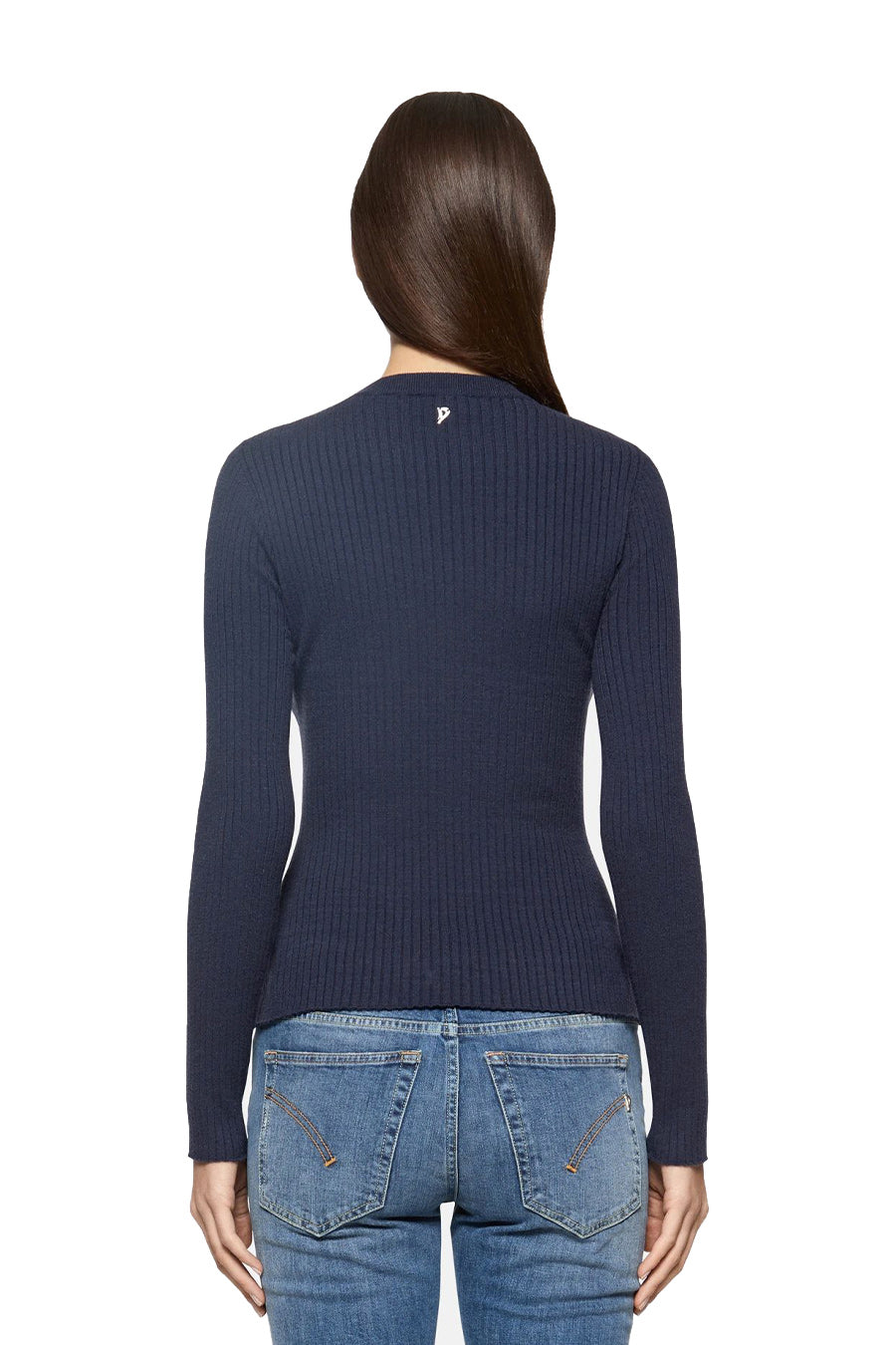 Dondup-OUTLET-SALE-Sweater BLAU-ARCHIVIST