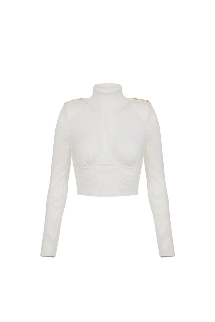 Elisabetta Franchi-OUTLET-SALE-Sweater BLAU-ARCHIVIST