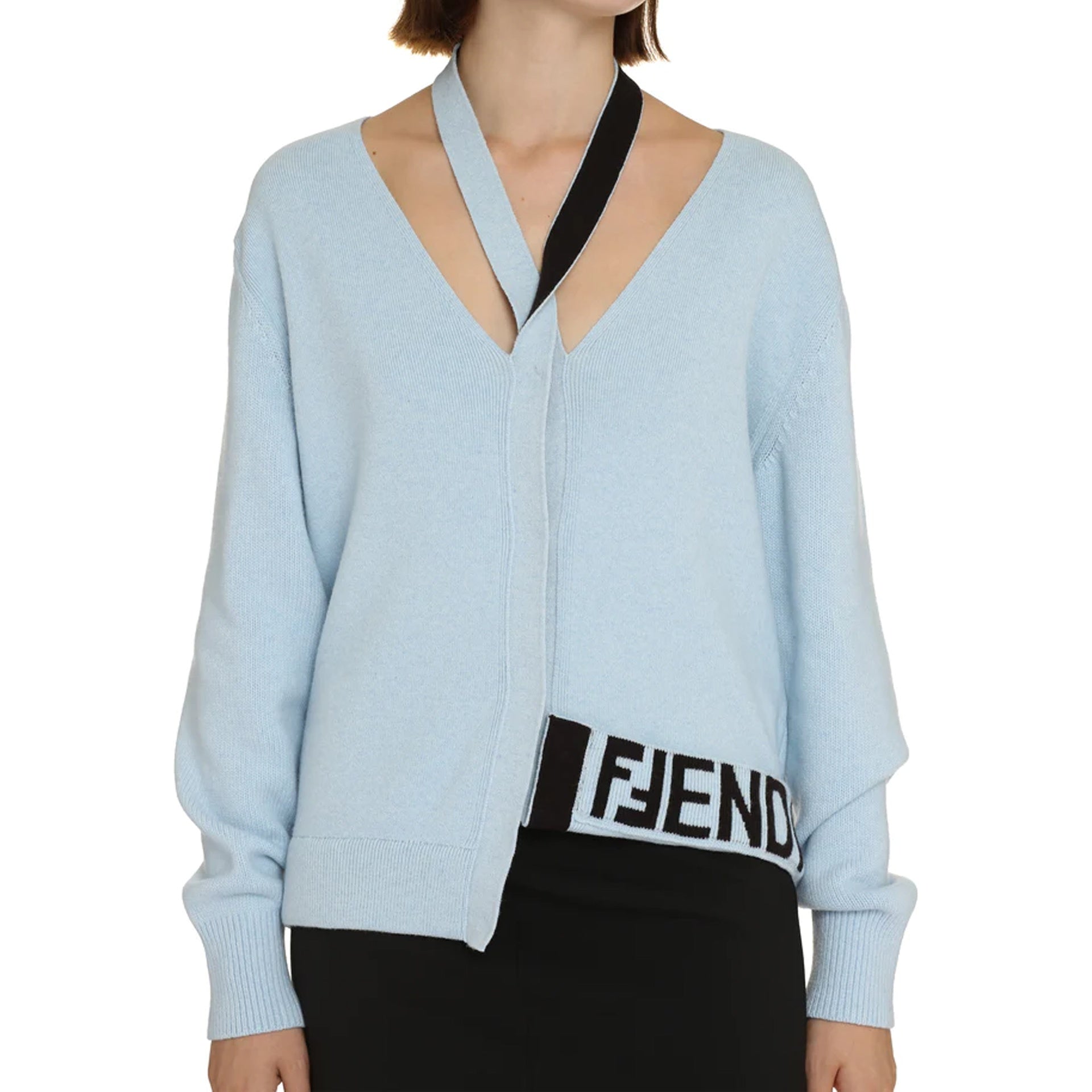 FENDI-OUTLET-SALE-Sweater BLAU-ARCHIVIST