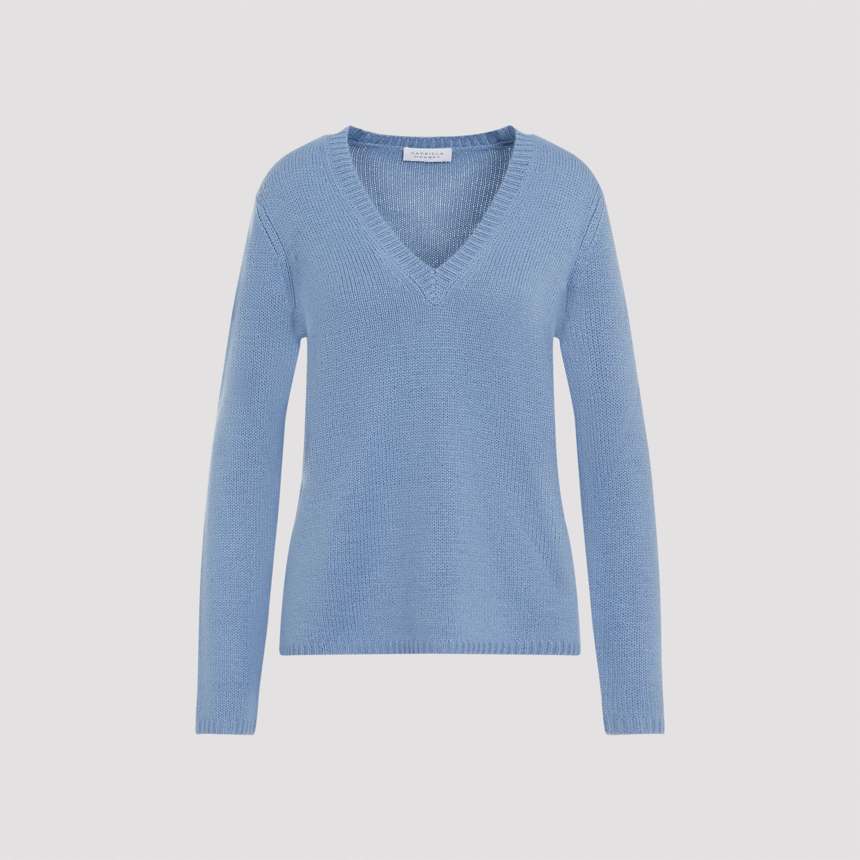 GABRIELA HEARST-OUTLET-SALE-Sweater BLAU-ARCHIVIST