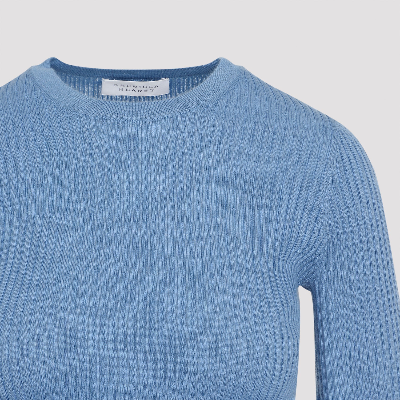 GABRIELA HEARST-OUTLET-SALE-Sweater BLAU-ARCHIVIST