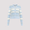 GANNI-OUTLET-SALE-Sweater BLAU-ARCHIVIST