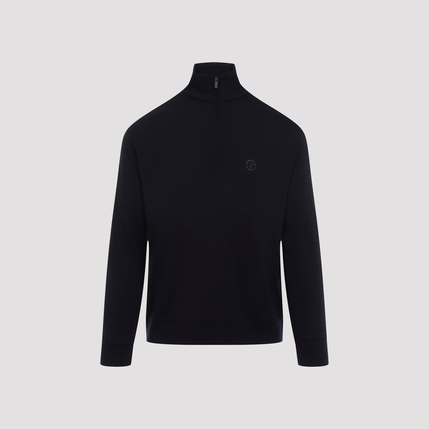 GIORGIO ARMANI-OUTLET-SALE-Sweater BLAU-ARCHIVIST