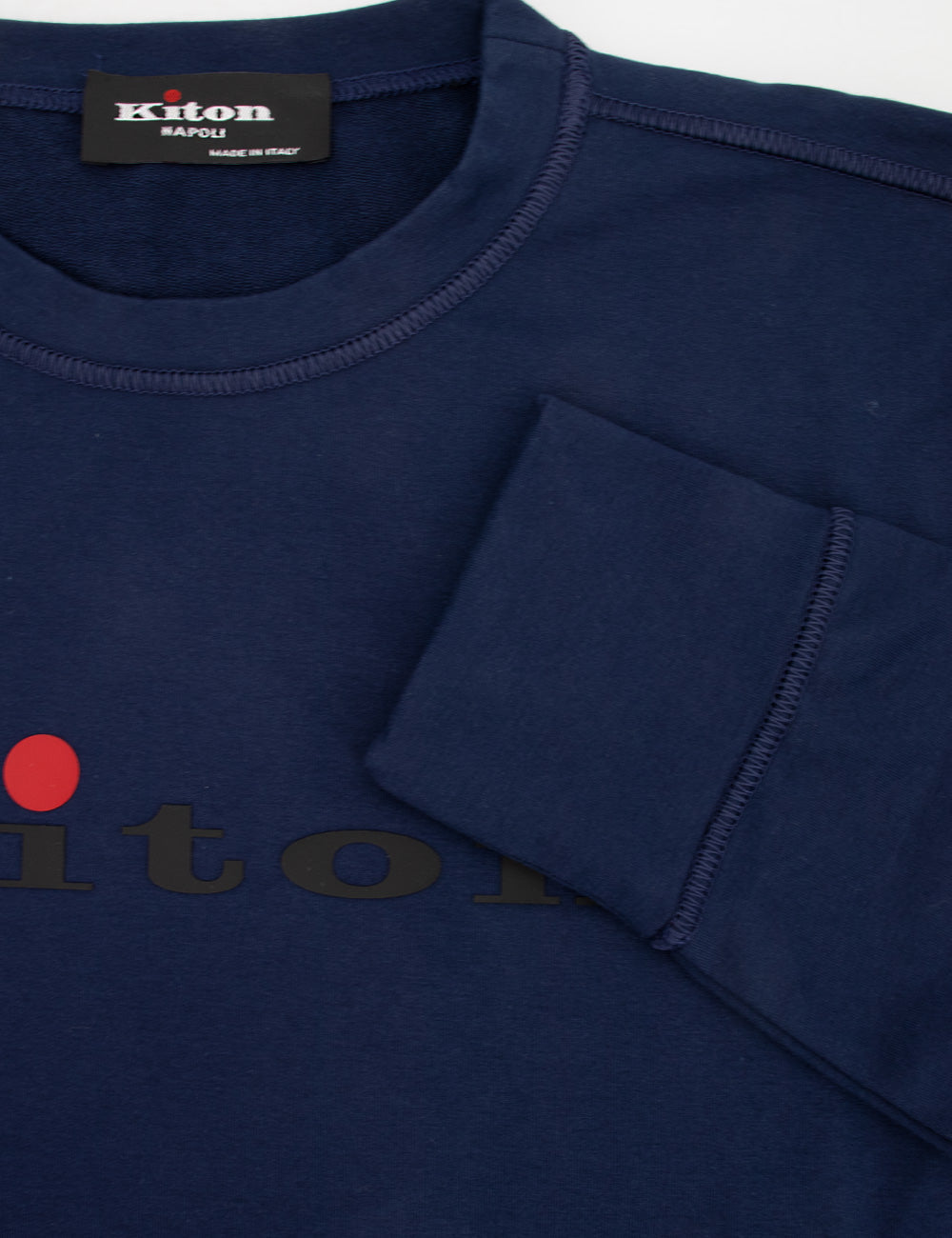 KITON-OUTLET-SALE-Sweater BLAU-ARCHIVIST