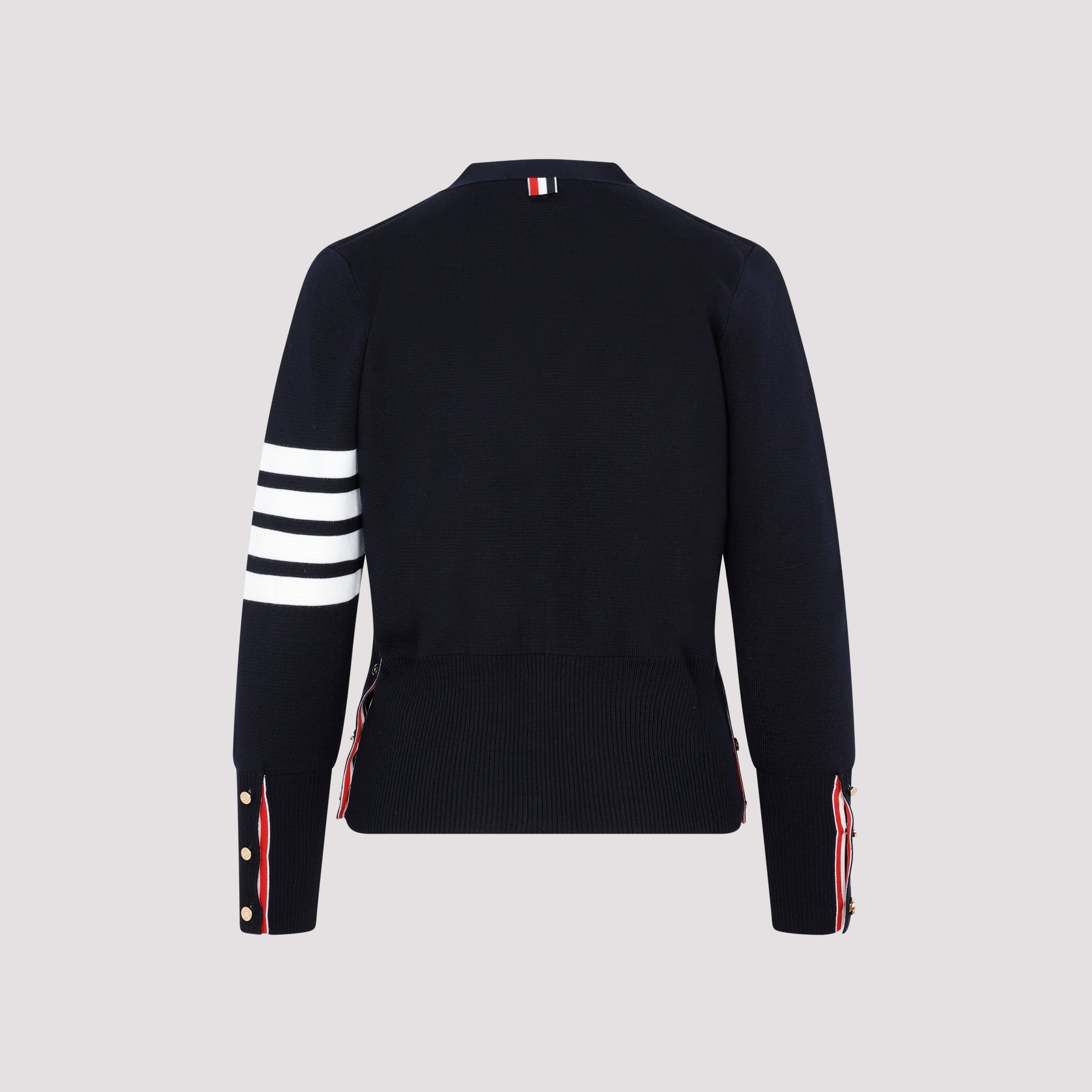 THOM BROWNE-OUTLET-SALE-Sweater BLAU-ARCHIVIST