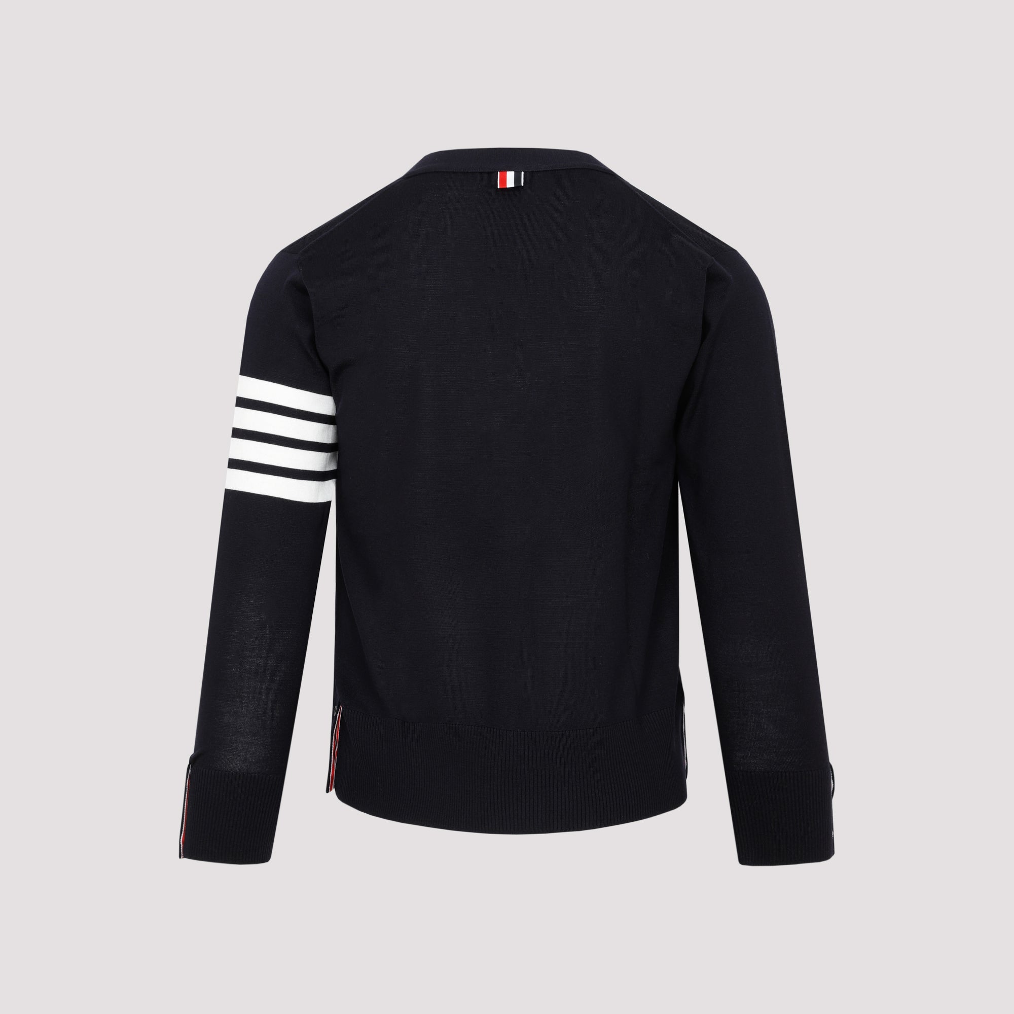 THOM BROWNE-OUTLET-SALE-Sweater BLAU-ARCHIVIST