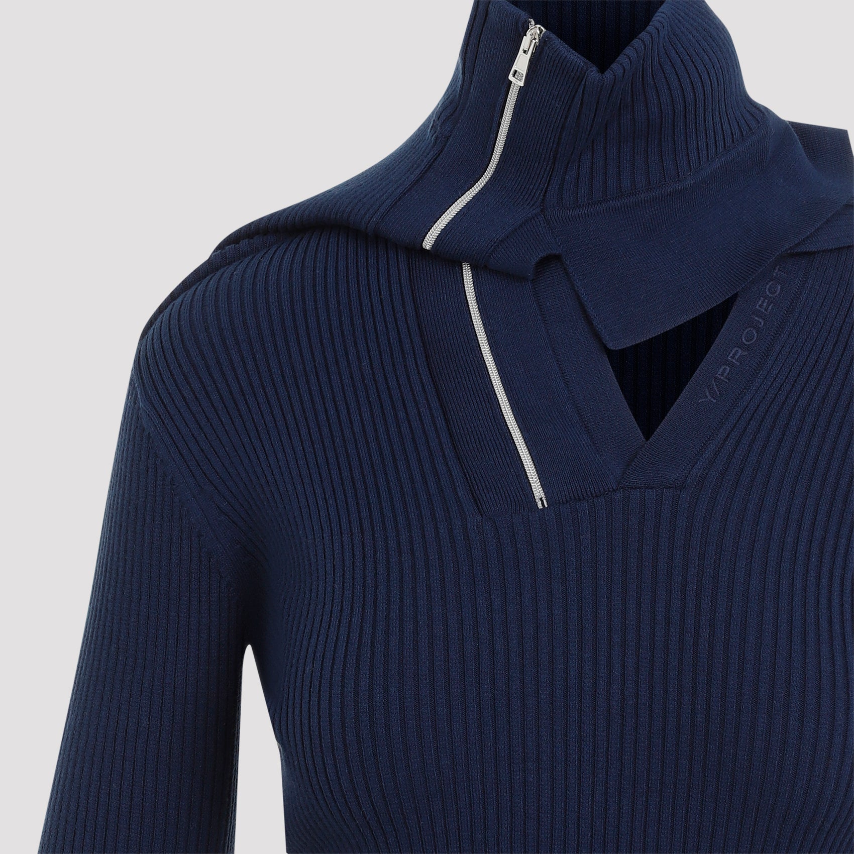 Y Project-OUTLET-SALE-Sweater BLAU-ARCHIVIST
