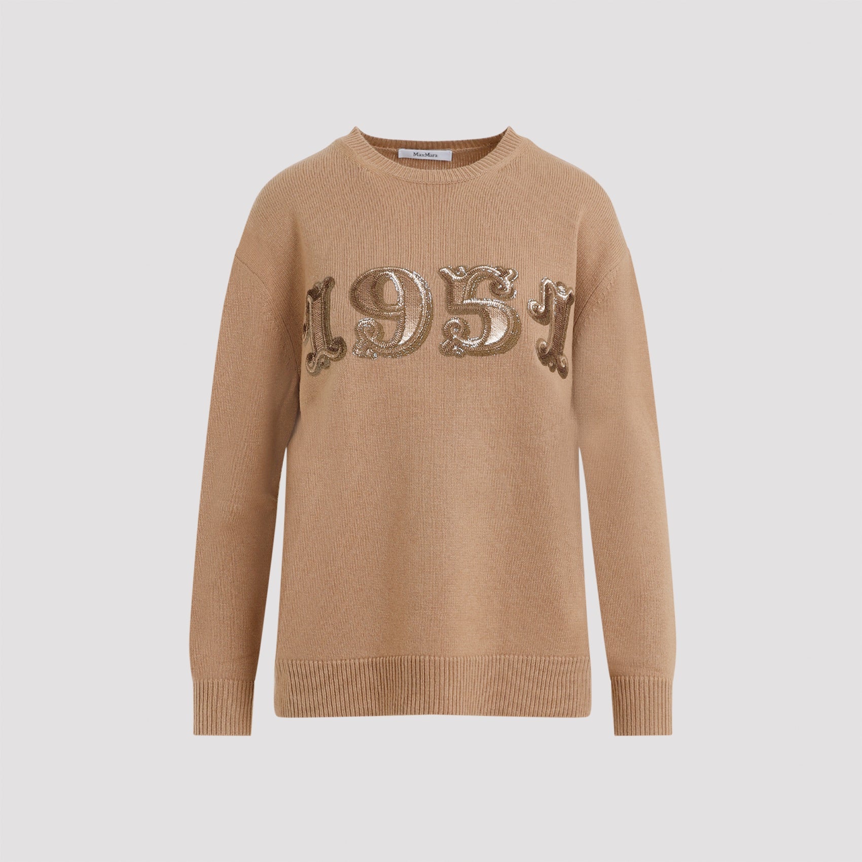 Max Mara-OUTLET-SALE-Sweater BRAUN-ARCHIVIST